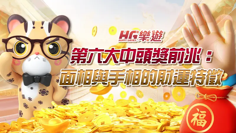 第六大中頭獎前兆：面相與手相的財運特徵