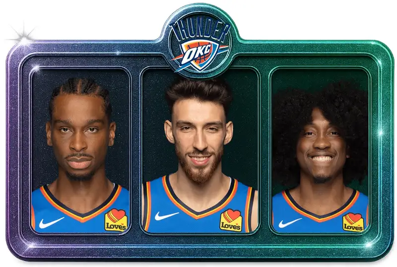 NBA 強隊 西區-奧克拉荷馬雷霆 Oklahoma ct Thunder