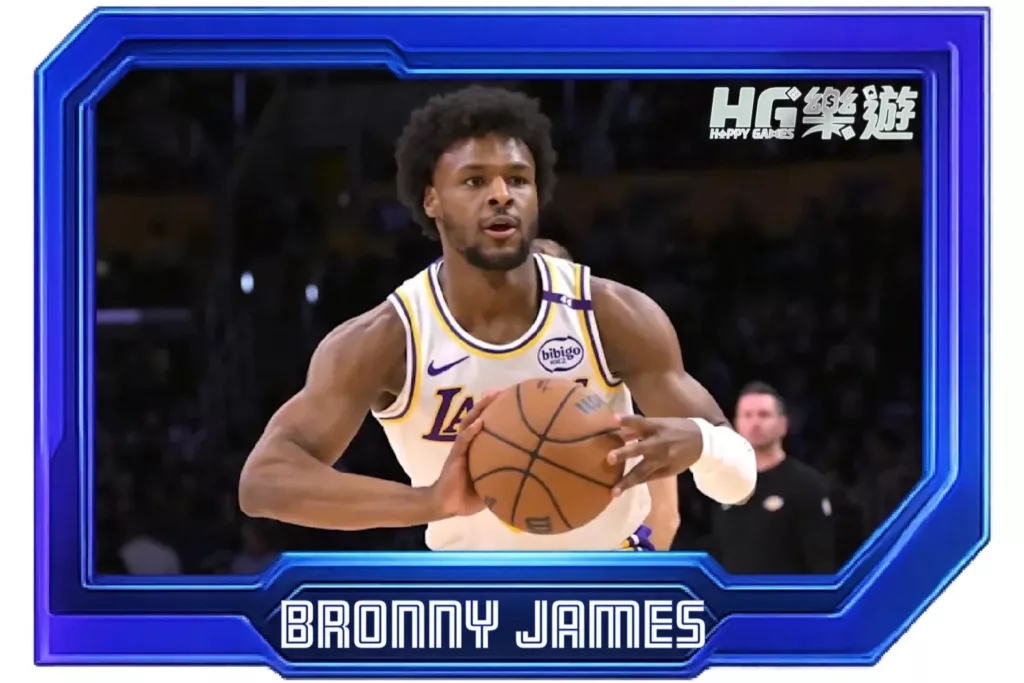 NBA-新秀-Bronny James-紫