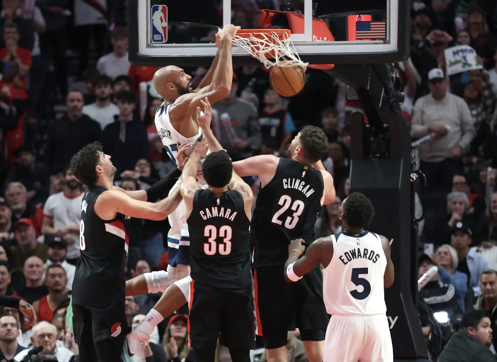 明尼蘇達灰狼 118:114 波特蘭拓荒者